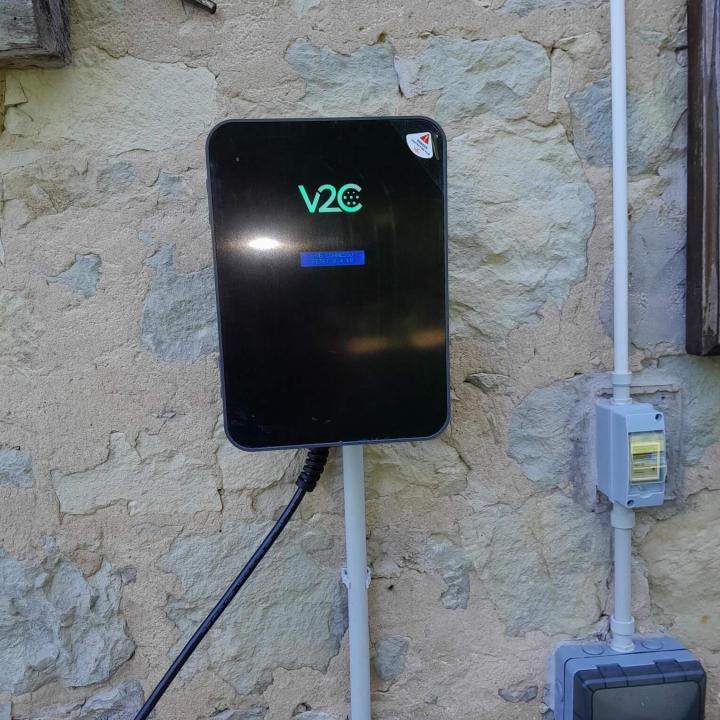 V2C Wallbox a Parete