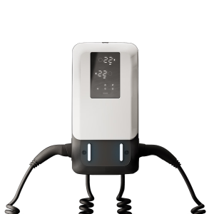 Wallbox Daze Duo T trifase 2 x 22 kW PRESA SOCKET RFID